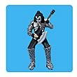 KISS Gene Simmons Demon Shredding Ornament